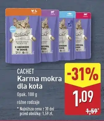 ALDI Karma dla kota ryba Cachet oferta