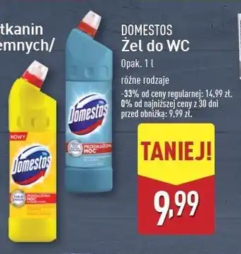 ALDI Płyn do wc atlantic Domestos oferta