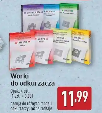 ALDI Worki do odkurzacza oferta