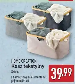 ALDI Kosz tekstylny 40 l Home Creation oferta