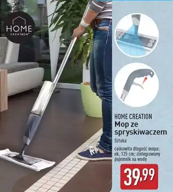 ALDI Mop ze spryskiwaczem Home Creation oferta