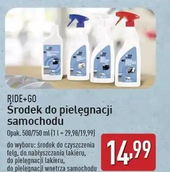 ALDI Środek do pielęgnacji wnętrza samochodu Ride +Go oferta