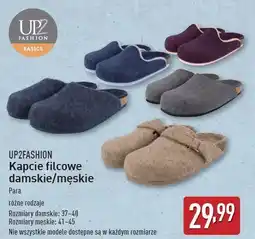 ALDI Kapcie męskie 41-45 Up2Fashion oferta