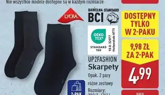 ALDI Skarpetki męskie Up2Fashion oferta