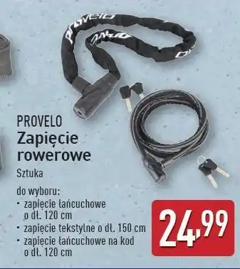 ALDI Zapięcie rowerowe tekstylne 150 m Provelo oferta