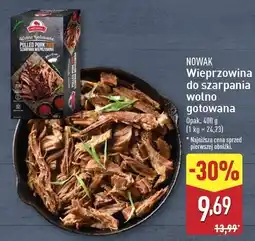 ALDI Wieprzowina do szarpania wolno gotowana Nowak oferta