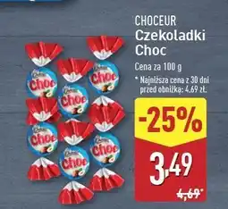 ALDI Cukierki choco bits Choceur oferta