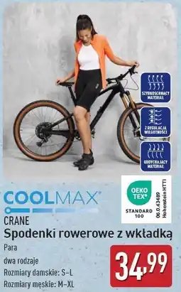 ALDI Spodenki rowerowe męskie m-xl Crane oferta