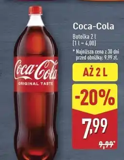 ALDI Napój Coca-Cola oferta