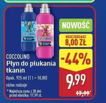 ALDI Płyn do płukania tiare flower & red fruits Coccolino Perfume Care oferta