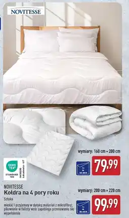 ALDI Kołdra na 4 pory roku 200 x 220 cm Novitesse oferta