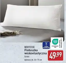 ALDI Poduszka wiskoelastyczna 35 x 75 cm Novitesse oferta