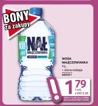 Selgros Woda nałęczowianka oferta