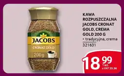 Selgros Kawa rozpuszczalna jacobs cronat gold, crema gold oferta