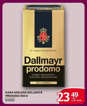 Selgros Kawa mielona dallmayr prodomo oferta