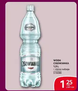 Selgros Woda cisowianka oferta