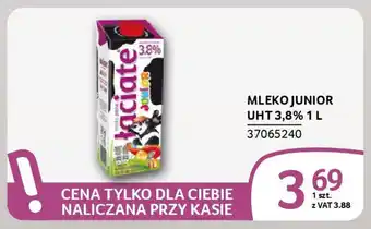 Selgros Mleko junior uht 3,8% oferta