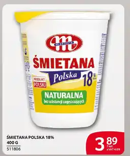 Selgros Śmietana polska 18% oferta