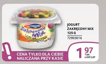 Selgros Jogurt zakręcony mix oferta