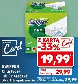 Kaufland Chusteczki lub ściereczki Swiffer oferta