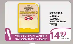 Selgros Ser gouda, morski, edamski plastry oferta