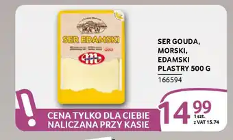 Selgros Ser gouda, morski, edamski plastry oferta