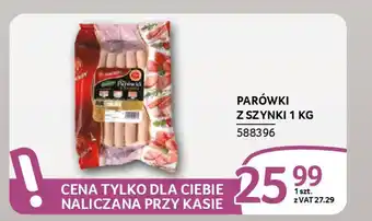 Selgros Parówki z szynki oferta