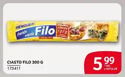 Selgros Ciasto filo oferta