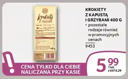 Selgros Krokiety z kapustą i grzybami oferta