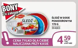 Selgros Śledź w sosie pomidorowym oferta