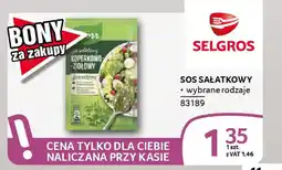 Selgros Sos sałatkowy oferta