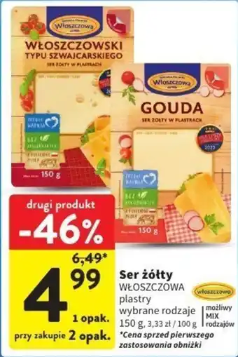 Intermarche Ser żółty oferta