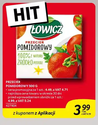 Selgros Przecier pomidorowy oferta