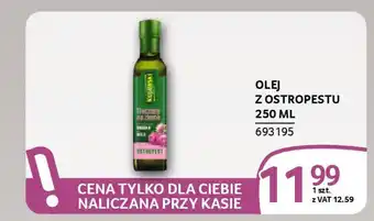 Selgros Olej z ostropestu oferta