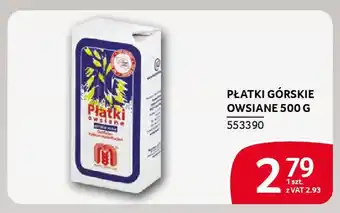 Selgros Płatki górskie owsiane oferta