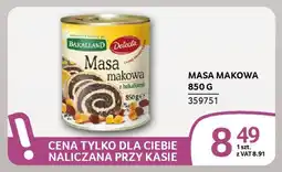 Selgros Masa makowa oferta