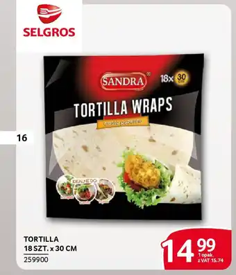 Selgros Tortilla oferta