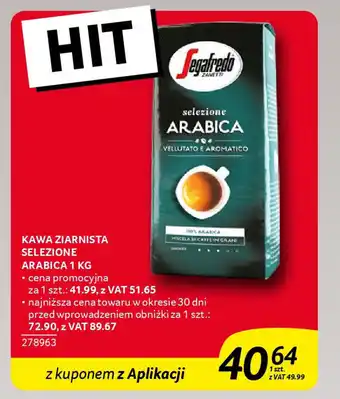 Selgros Kawa ziarnista selezione arabica oferta