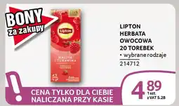 Selgros Lipton herbata owocowa oferta