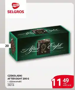 Selgros Czekoladki after eight oferta