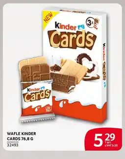 Selgros Wafle kinder oferta