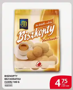 Selgros Biszkopty bez dodatku cukru oferta