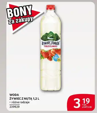 Selgros Woda żywiec z nutą oferta