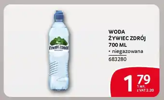 Selgros Woda żywiec zdrój oferta