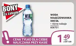 Selgros Woda nałęczowianka oferta