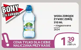 Selgros Woda zdrojek żywiec zdrój oferta