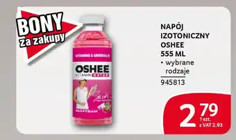 Selgros Napój izotoniczny oshee oferta