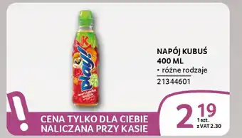 Selgros Napój kubuś oferta