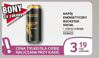 Selgros Napój energetyczny rockstar oferta