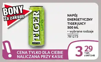 Selgros Napój energetyczny tiger juicy oferta